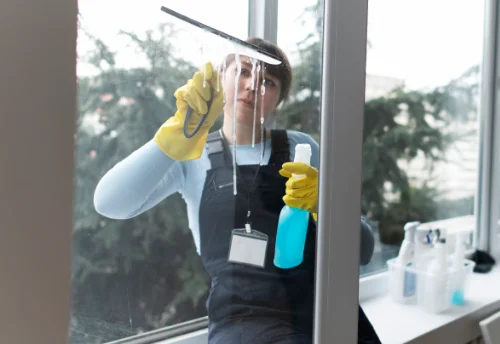 Nettoyage de vitres intérieures et extérieures à la Forêt-Fouesnant